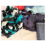 Scarves - Floral & Butterfly Prints (Lot of 10)