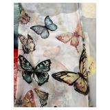 Scarves - Floral & Butterfly Prints (Lot of 10)