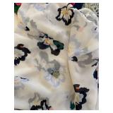Scarves - Floral & Butterfly Prints (Lot of 10)