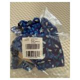 New with Tags L.L.Bean Sunsmart UPF 50+ One-Piece Swimsuit - Cobalt Petal Print, Size 16 Long