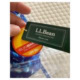 New with Tags L.L.Bean Sunsmart UPF 50+ One-Piece Swimsuit - Cobalt Petal Print, Size 16 Long