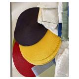 Textile Lot: Doilies, Napkins, Tablecloths, Round Placemats & Coasters