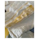 Textile Lot: Doilies, Napkins, Tablecloths, Round Placemats & Coasters