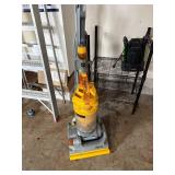 Dyson Canister Vacuum Cleaner - Bagless, Corded with Yellow Attachments