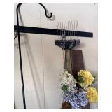 Garden Tools Lot - Shovels, Rake, Hoe & Pitchfork