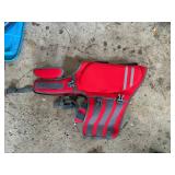 Pet Life Jacket - Red Dog Vest LG, Reflective Strips & Adjustable Straps