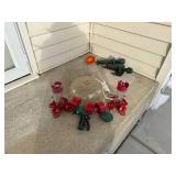 Hummingbird Feeders Assortment - Glass Globe & Red Plastic Units