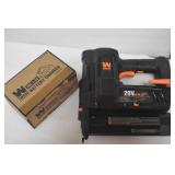 WEN 20512 20V Max Cordless 18-Gauge Brad Nailer with 2.0Ah Battery and Charger