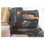WEN 20512 20V Max Cordless 18-Gauge Brad Nailer with Charger