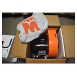 WEN DC3474 7.4-Amp Rolling Dust Collector with Induction Motor, 15-Gallon Bag and Optional Wall Mount