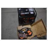 WEN DF475X 4,750-Watt 120V/240V Dual Fuel Portable Generator with Wheel Kit, Electric Start, and CO Watchdog