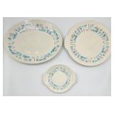 Royal China Blue Heaven Underglaze Dinnerware Set - Made in USA