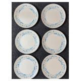 Royal China Blue Heaven Underglaze Dinnerware Set - Made in USA