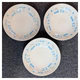 Royal China Blue Heaven Underglaze Dinnerware Set - Made in USA