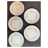 Royal China Blue Heaven Underglaze Dinnerware Set - Made in USA