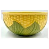 Shawnee #8 Corn Bowl, McCoy Frog & Lotus Planter, McCoy Lattice Planter, Signed Corn Dish