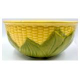 Shawnee #8 Corn Bowl, McCoy Frog & Lotus Planter, McCoy Lattice Planter, Signed Corn Dish