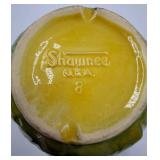 Shawnee #8 Corn Bowl, McCoy Frog & Lotus Planter, McCoy Lattice Planter, Signed Corn Dish