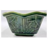 Shawnee #8 Corn Bowl, McCoy Frog & Lotus Planter, McCoy Lattice Planter, Signed Corn Dish