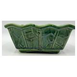 Shawnee #8 Corn Bowl, McCoy Frog & Lotus Planter, McCoy Lattice Planter, Signed Corn Dish