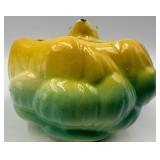 Shawnee #8 Corn Bowl, McCoy Frog & Lotus Planter, McCoy Lattice Planter, Signed Corn Dish