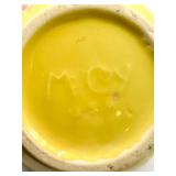 Haeger, McCoy and USA Yellow Bowls (Lot of 3)