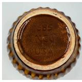 Shawnee Bow Vase & McCoy 685 Bowl & McCoy Greenish Yellow Bowl & Artist-Signed Tall Pottery Vase (Lot of 4)