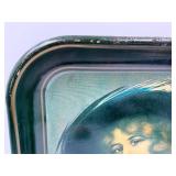 Coca-Cola Vintage Tin Tray - Drink Coca-Cola Delicious and Refreshing Advertising Memorabilia