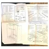 Hand Crafted Shaker Accents 315 Five Drawer Chest with Manual