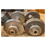 Hex Dumbbell Set with Rack - 10, 15, 20, 25, 30, 35, 75 & 85 lb