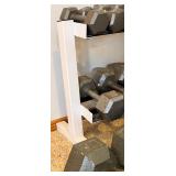 Hex Dumbbell Set with Rack - 10, 15, 20, 25, 30, 35, 75 & 85 lb