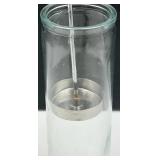 White Ceramic Asian Inspired Tiki Mugs Set - Elephants, Panda & Laughing Buddha (Lot of 6)