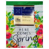 Spring Floral Placemat Set, Salt & Pepper Shakers, Onion Chopper Box, Floral Towels & Decorative Pitcher