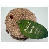 Animal Spirits Safari Decor Set: Elephant Relief Frame, Giraffe Pillar Candle, ECHO Silk Giraffe Jungle Scarf & Elephant Coasters