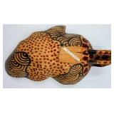 Animal Spirits Safari Decor Set: Elephant Relief Frame, Giraffe Pillar Candle, ECHO Silk Giraffe Jungle Scarf & Elephant Coasters