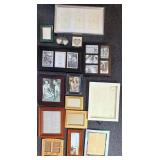 Picture Frames - Assorted Vintage & Modern, Mixed Sizes