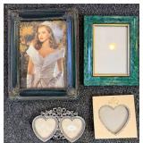 Picture Frames - Assorted Vintage & Modern, Mixed Sizes