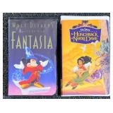 Disney Masterpiece VHS Collection - Snow White, Cinderella, Sleeping Beauty, Fantasia, The Lion King