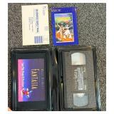 Disney Masterpiece VHS Collection - Snow White, Cinderella, Sleeping Beauty, Fantasia, The Lion King