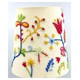 Fifth Avenue Crystal Narcissus 5 1/2 Clock Frosted Crystal Quartz Movement Style #324833 - Lamp & Gorgeous Designs China Blue Vase