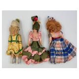 4 Vintage Story Book Fashion Dolls Featuring Bridal Series Bride Doll and Doll Clothes