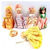 5 Vintage Fashion Dolls