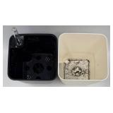 1-800 Flowers White Dimpled Pitcher, 6 Small Ceramic Pots with Saucers and 6 Self-Watering Planters