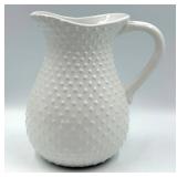 1-800 Flowers White Dimpled Pitcher, 6 Small Ceramic Pots with Saucers and 6 Self-Watering Planters