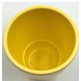 Assorted Ceramic/Clay Vases & Planters - Delft Blue & White, Teal Glaze, Yellow, Terracotta