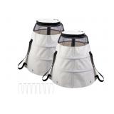 LFUTARI 2-Pack Winter Rose Protective Covers 600D with Stakes - Frost & Wind Protection