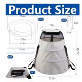 LFUTARI 2-Pack Winter Rose Protective Covers 600D with Stakes - Frost & Wind Protection