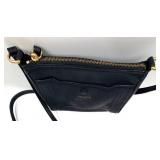 Marc Jacobs Black Pebbled Leather Crossbody Bag & Gold Hardware