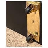 3 Piece Protocol Floral Travel Cases - Floral Tapestry, Leather Trim & Wheels