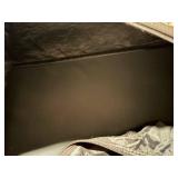 3 Piece Protocol Floral Travel Cases - Floral Tapestry, Leather Trim & Wheels